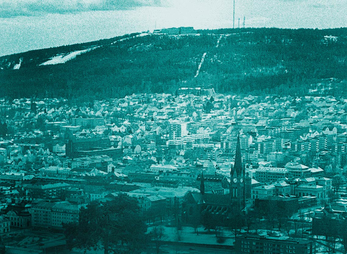 Vy över Sundsvall