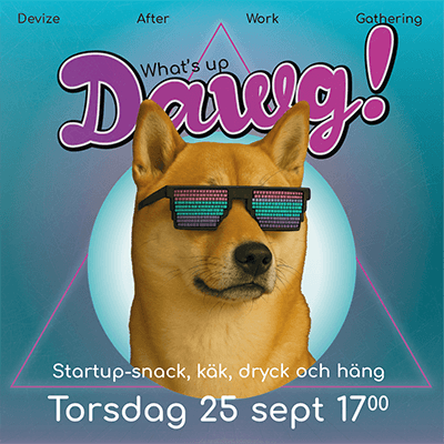 Inbjudan till DAWG! Devize After Work Gathering 25 sept 2025